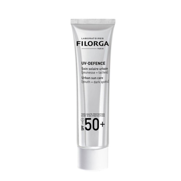FILORGA UV-DEFENCE Soin Solaire Anti-âge Anti-taches SPF 50+. paraplume