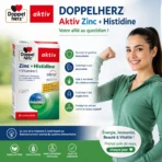DOPPEL HERZ Aktiv Zinc+Histidine. Paraplume