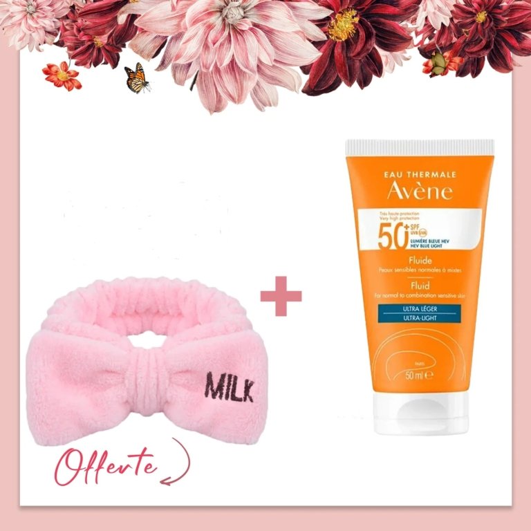 AVENE Fluide Ultra Léger SPF 50+. paraplume
