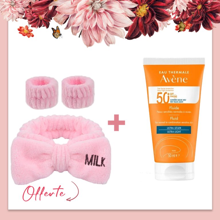 AVENE Fluide Ultra Léger SPF 50+. paraplume