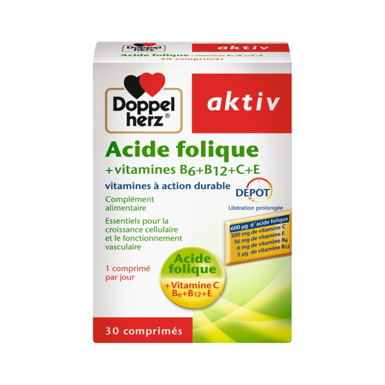 DOPPEL HERZ Aktiv Acide Folique. paraplume