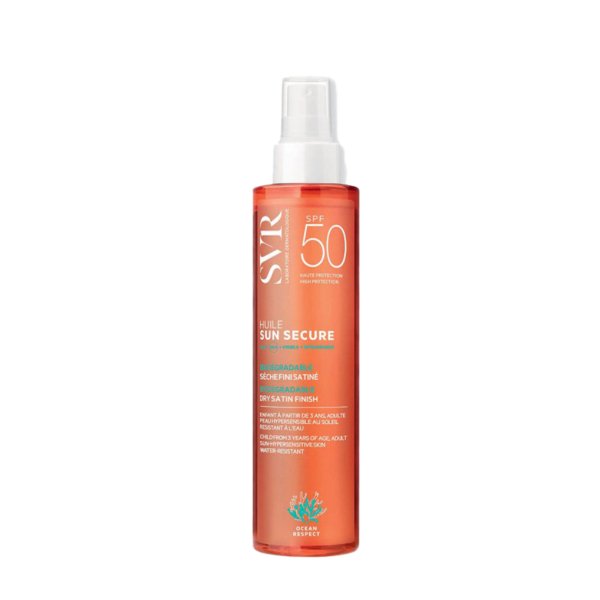 SVR Sun Secure Huile Sèche SPF 50. paraplume