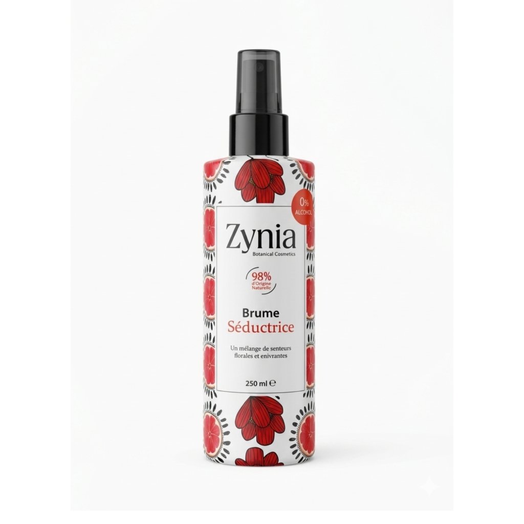ZYNIA Brume Parfumée Séductrice 250 ML. paraplume