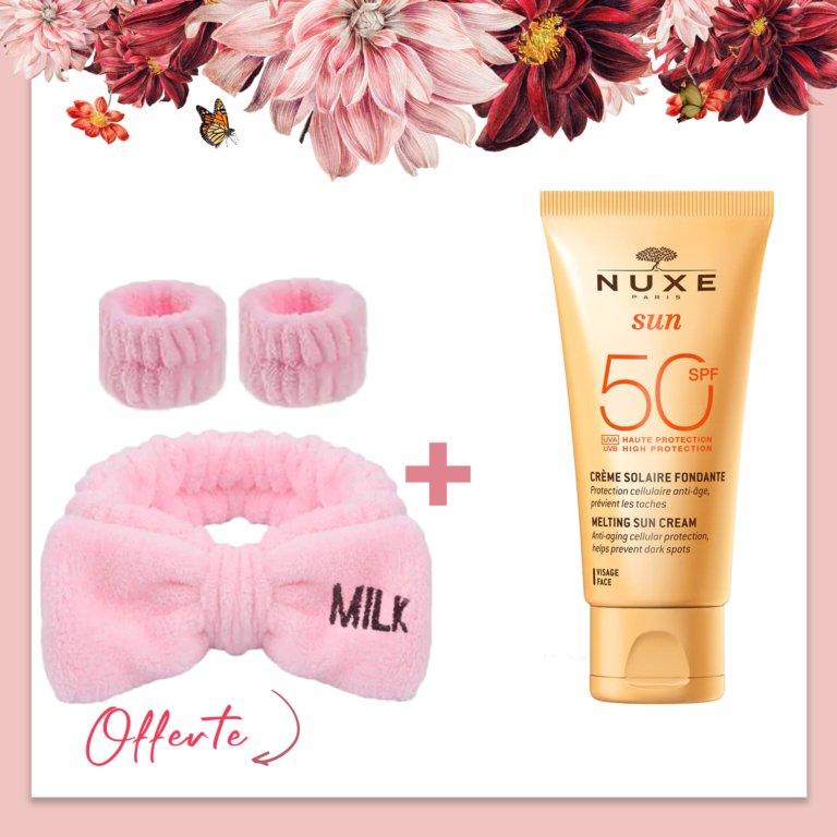 NUXE SUN Crème Fondante Haute Protection SPF 50. paraplume