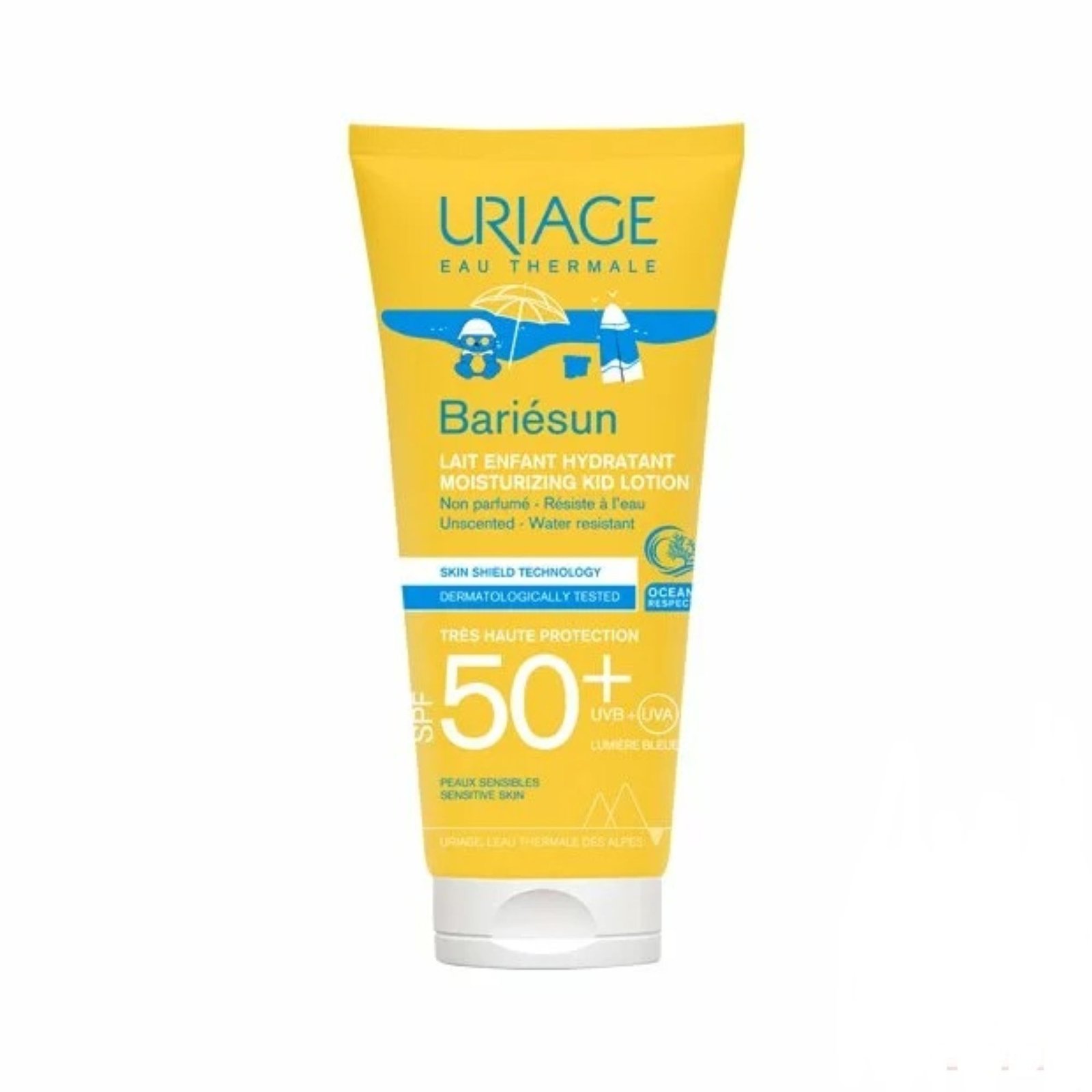 URIAGE Bariésun Lait Enfant Hydratant SPF 50+. paraplume