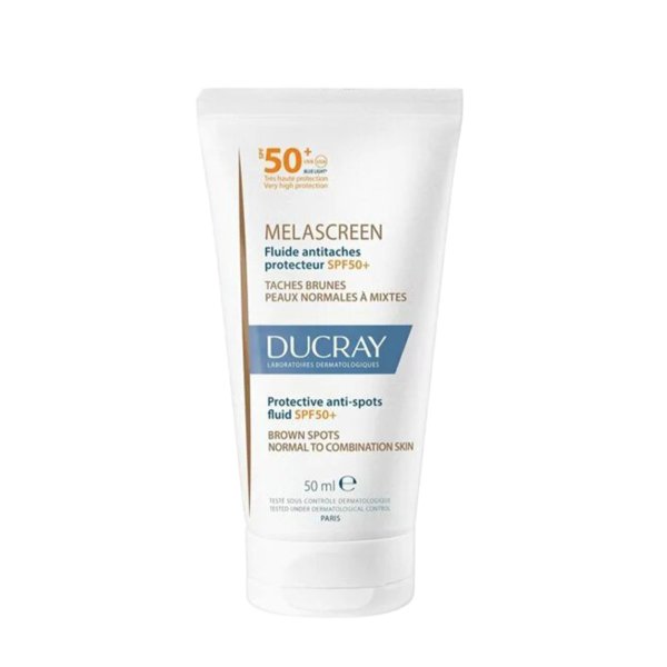 DUCRAY MELASCREEN Fluide Antitaches Protecteur SPF 50+. paraplume