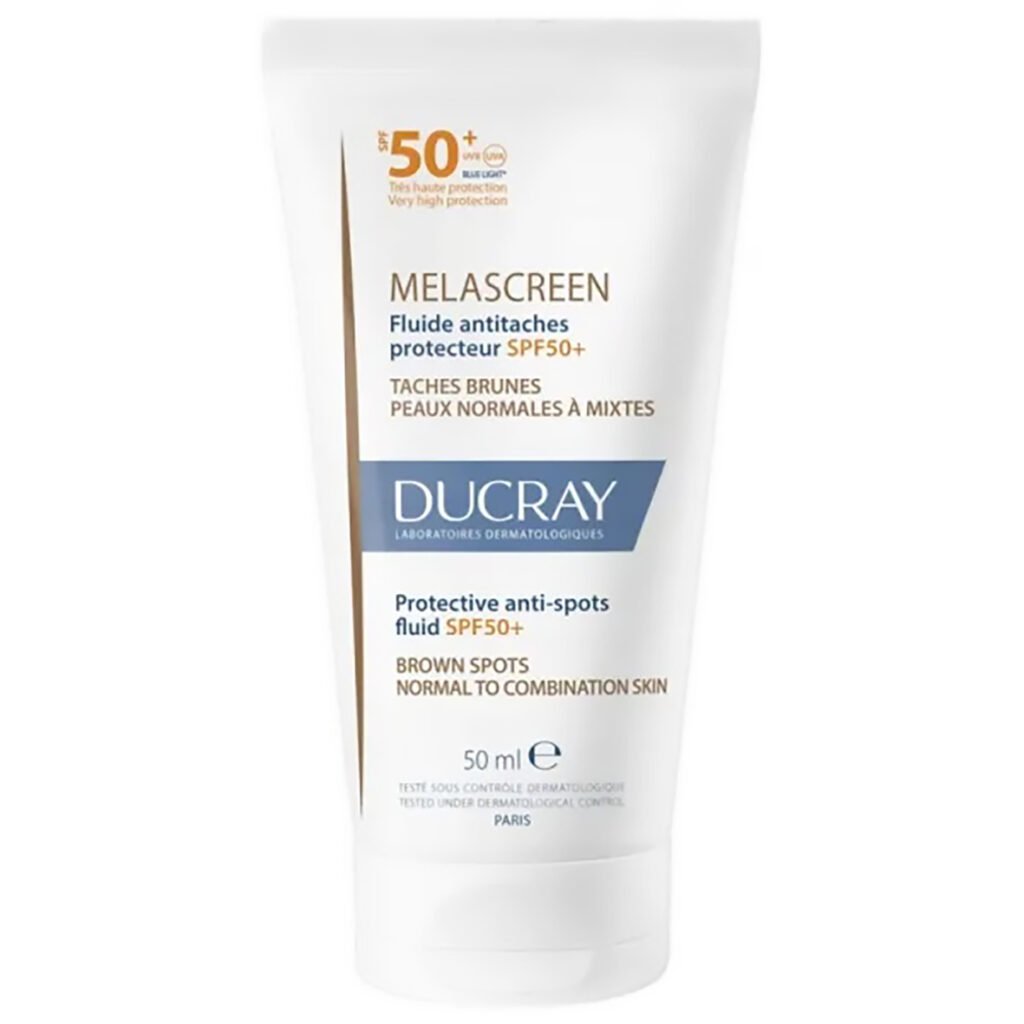 DUCRAY MELASCREEN Fluide Antitaches Protecteur SPF 50+ . Paraplume