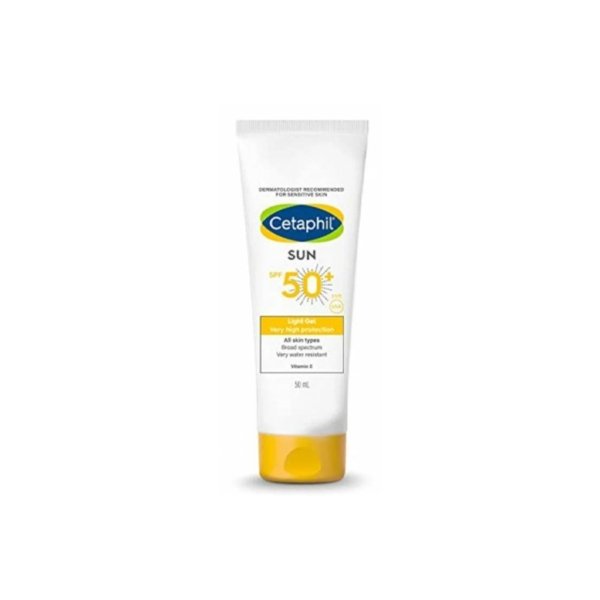 CETAPHIL Sun Light Gel SPF 50+. paraplume