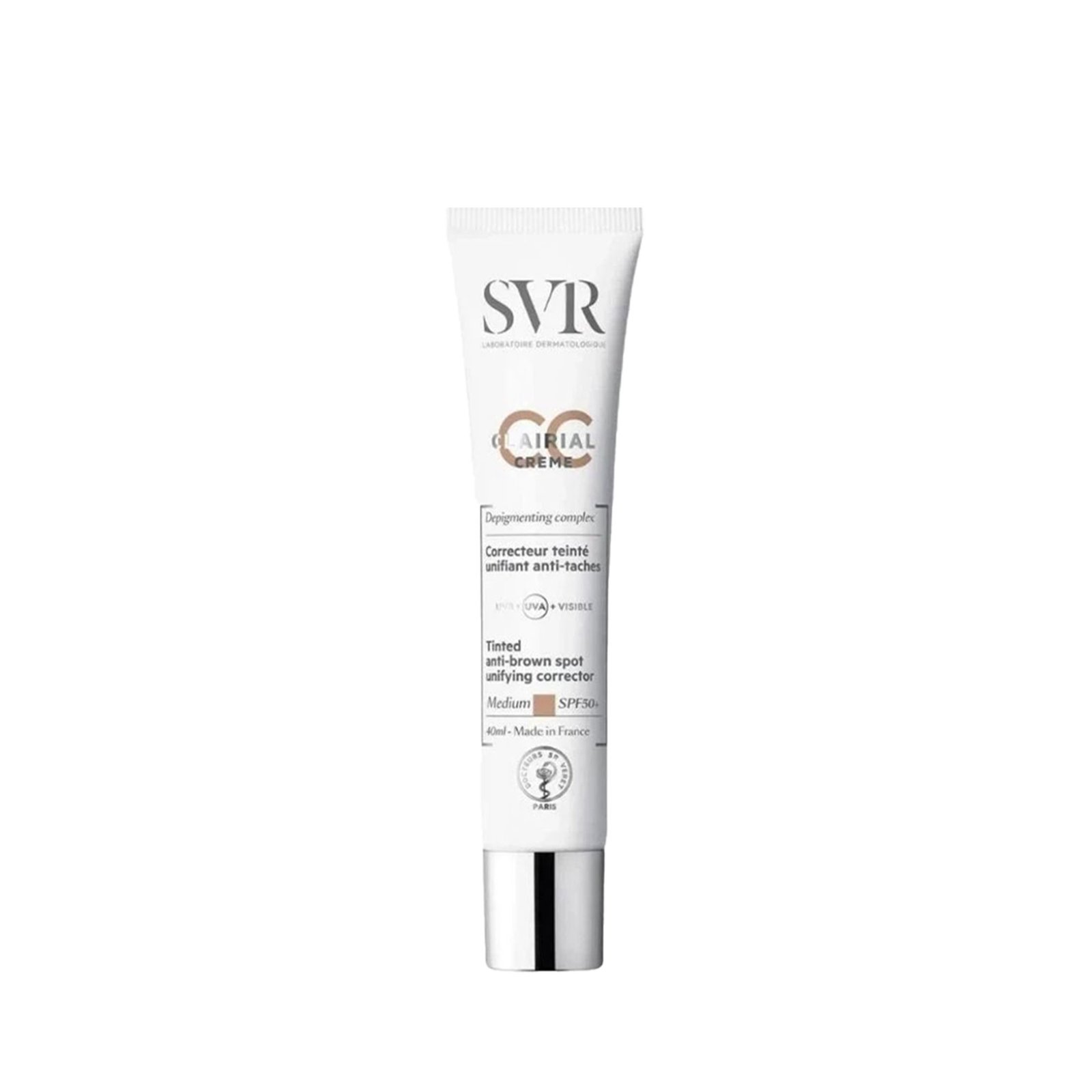 22 (2) SVR CLAIRIAL CC Crème Medium SPF 50+. paraplume