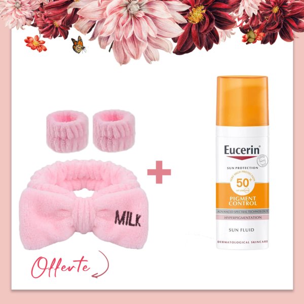 EUCERIN Pigment Control Sun Fluid SPF 50+. paraplume