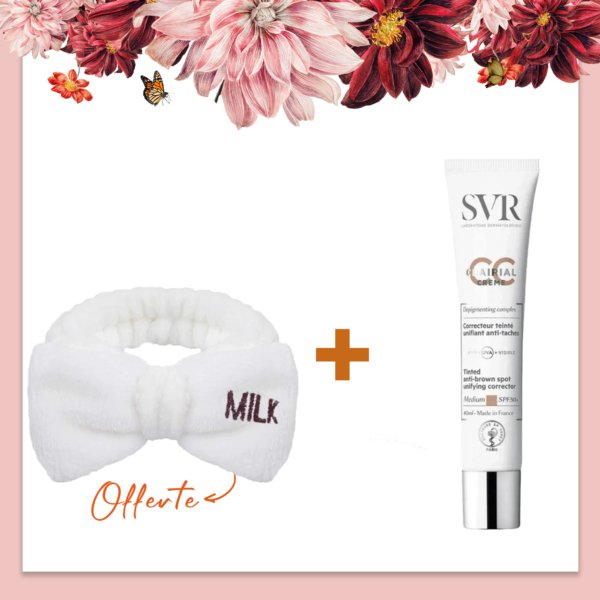 SVR CLAIRIAL CC Crème Medium SPF 50+. paraplume