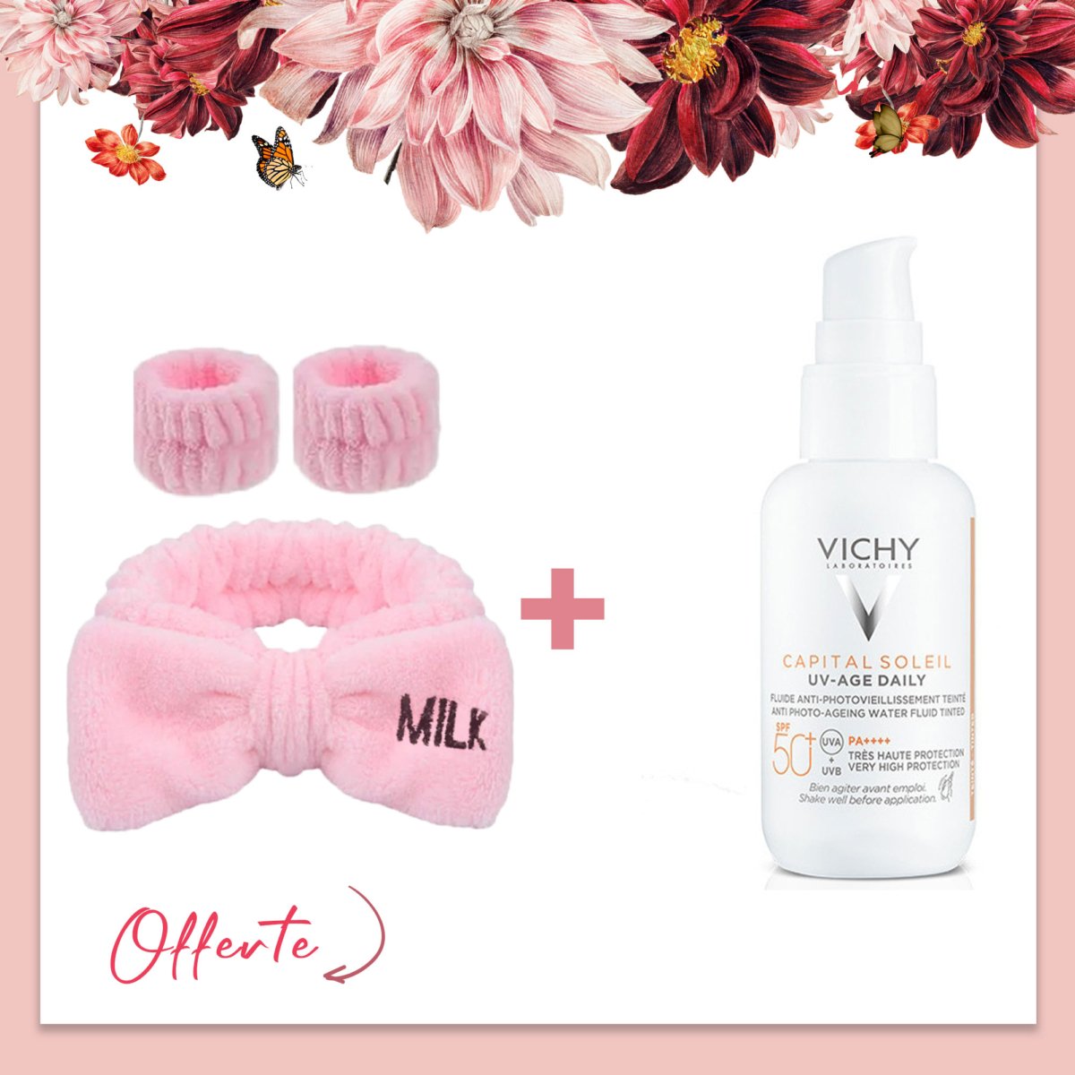 VICHY Capital Soleil UV AGE DAILY Teinté SPF 50+. paraplume