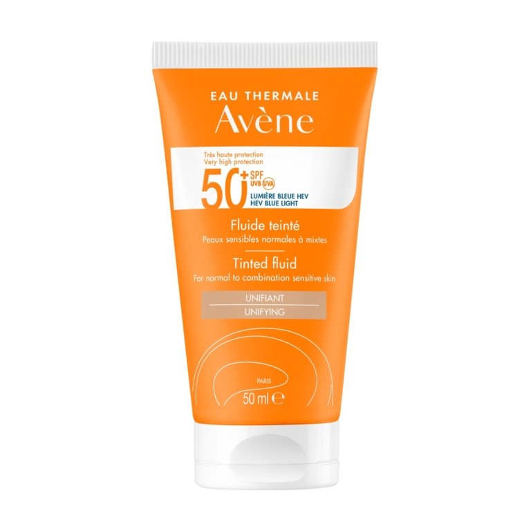 AVENE Ecran Fluide Teinté SPF 50+ 50ML. paraplume