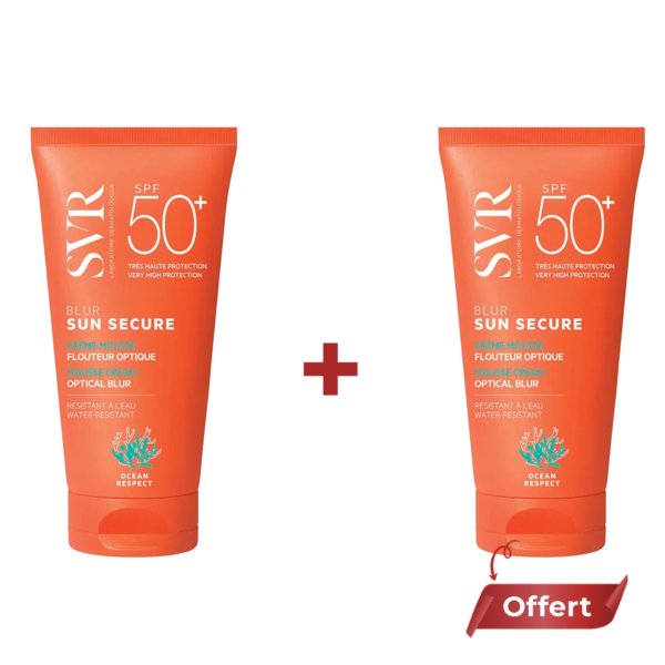 SVR Sun Secure BLUR Crème mousse SPF 50+ 50 ml. paraplume