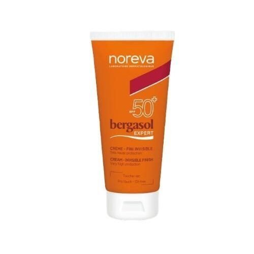 NOREVA Bergasol Expert Crème Fini Invisible SPF 50+. paraplume