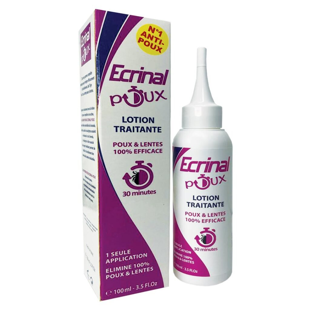 Ecrinal lotion traitante anti poux. paraplume