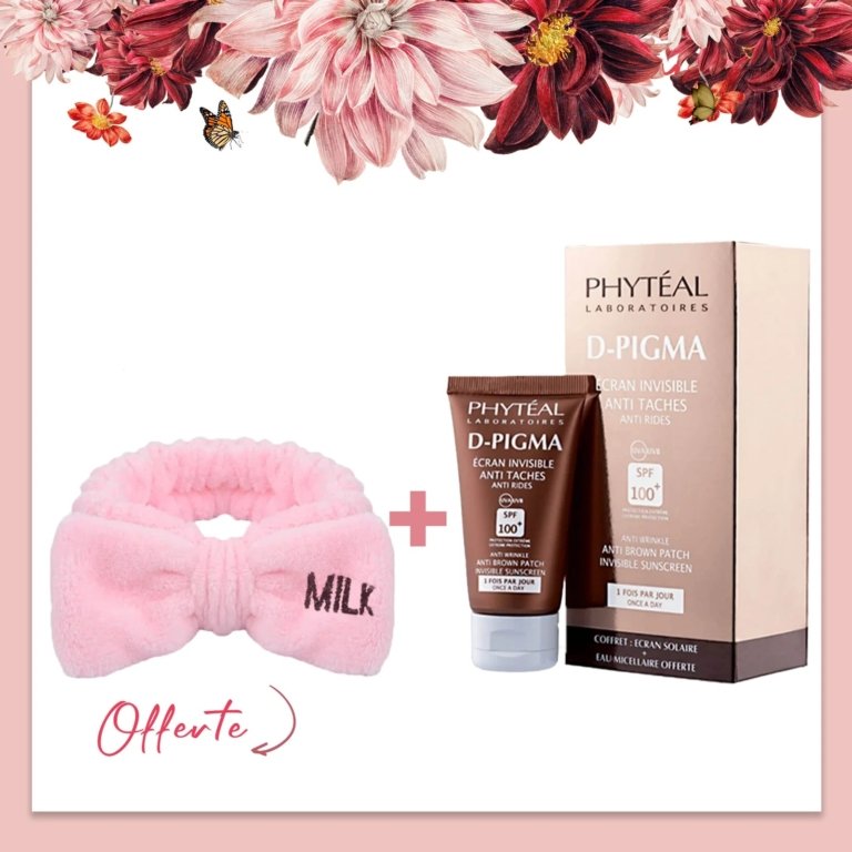 PHYTEAL D-PIGMA Coffret Ecran Invisible + Eau micellaire Offerte. paraplume