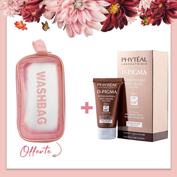 PHYTEAL D-PIGMA Coffret Ecran Invisible + Eau micellaire Offerte. paraplume