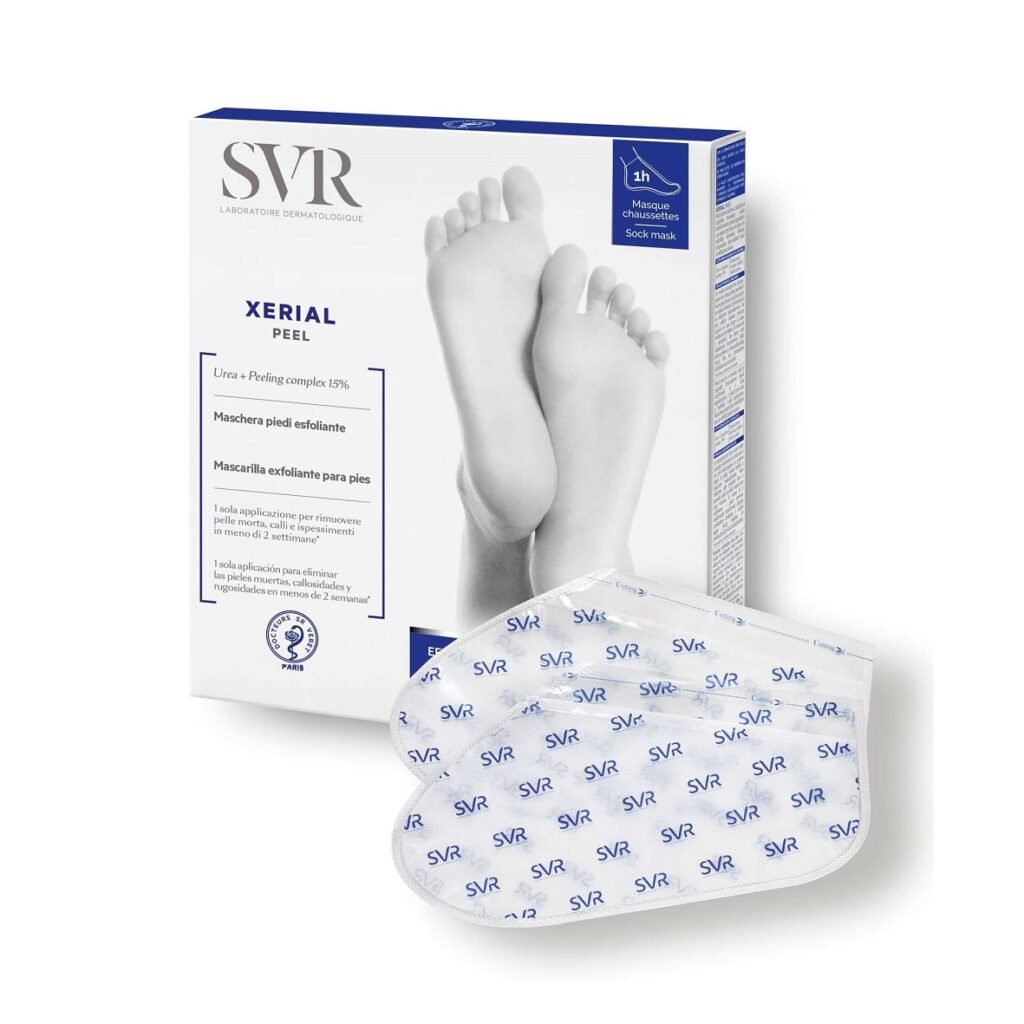 SVR Xerial Peel Masque Exfoliant Pieds . Paraplume