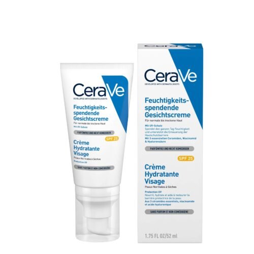 CERAVE crème hydratante SPF 25. PARAPLUME