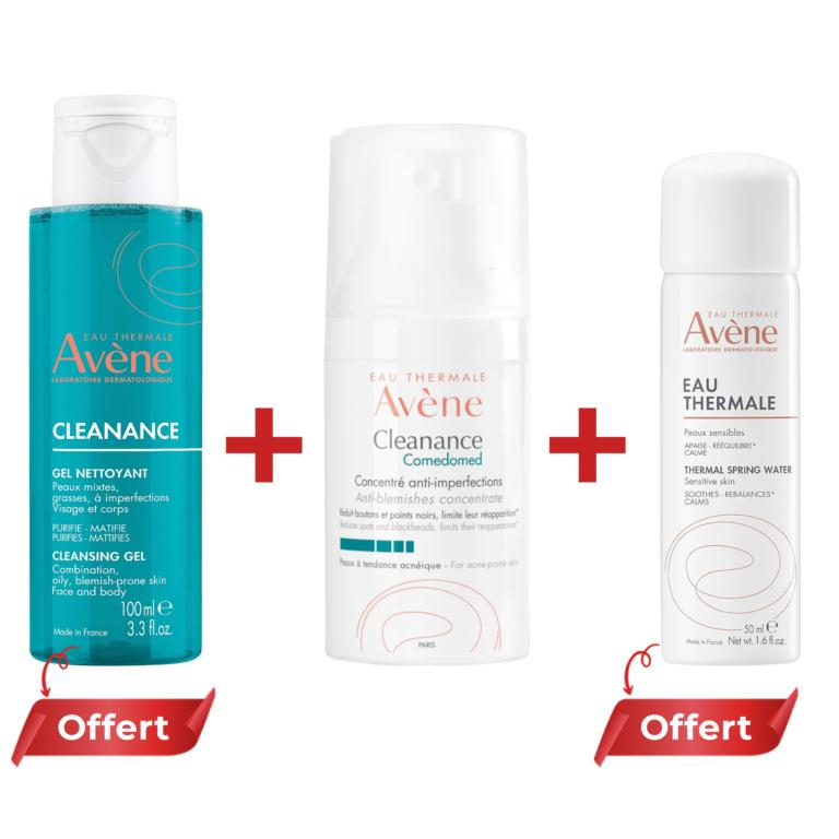 AVENE Cleanance Comedomed Coffret. paraplume
