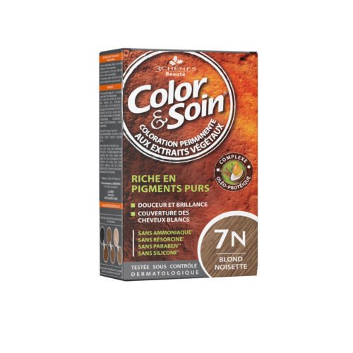 3 Chênes Color & Soin Blond Rubio Avellana 7 N . Paraplume