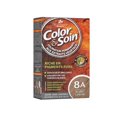 3 Chênes Color & Soin Blond Cendré 8 A . Paraplume