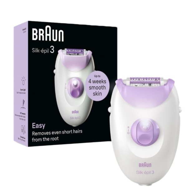 BRAUN Silk Epil 3. paraplume