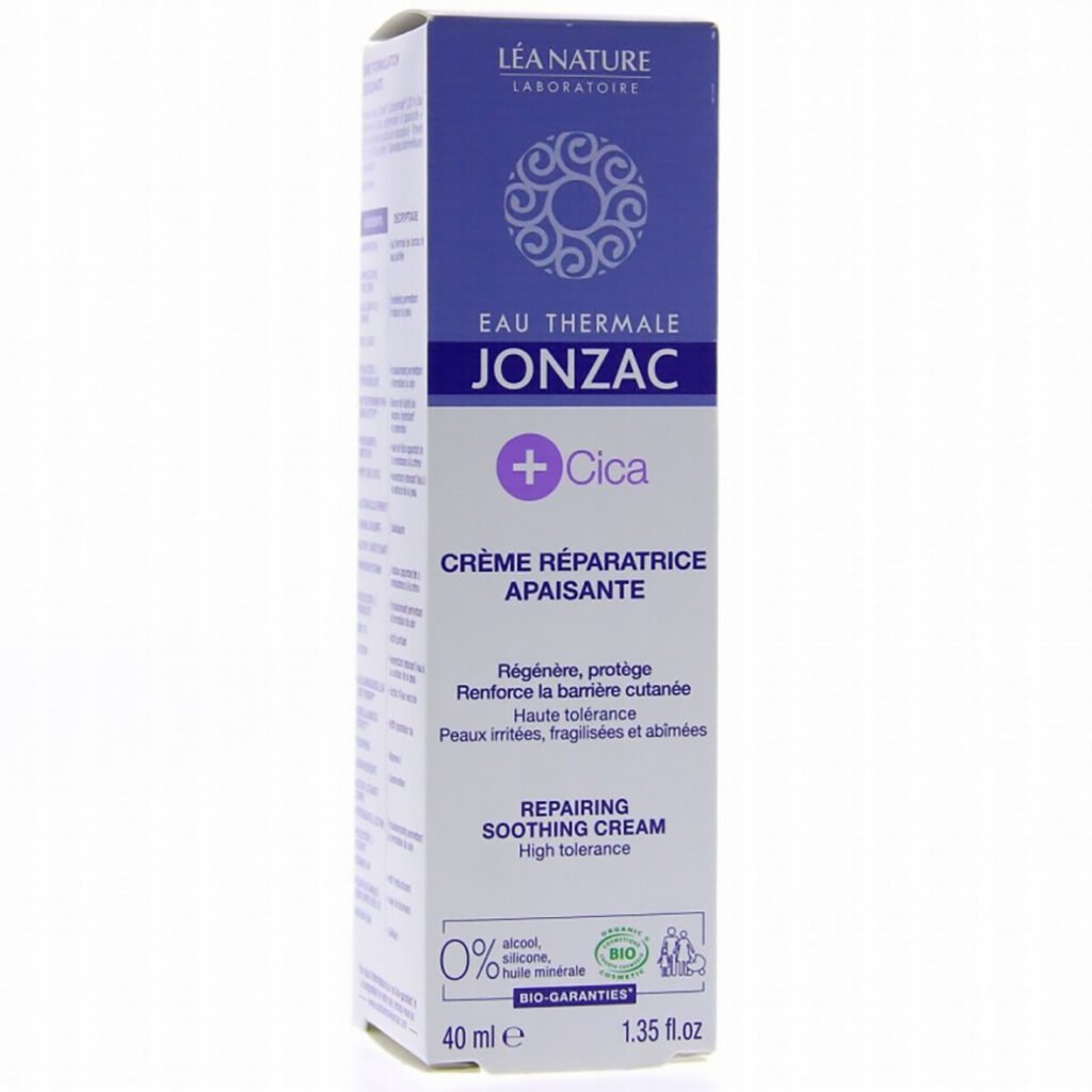 JONZAC +CICA Crème Réparatrice Apaisante 40 ML. Paraplume