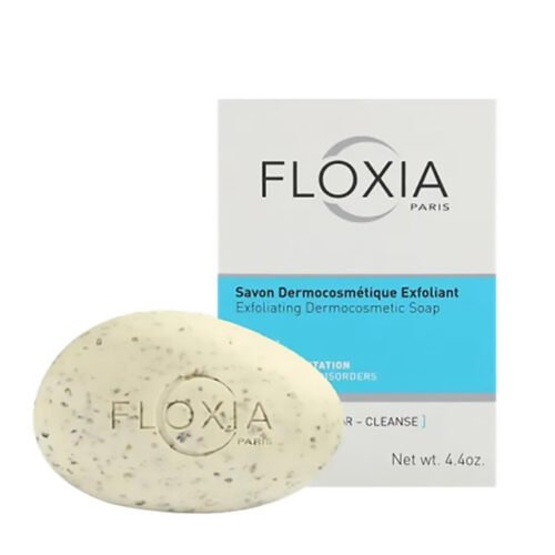 FLOXIA Savon Dermocosmétique Exfoliant . Paraplume