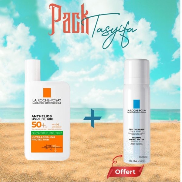 LA ROCHE POSAY Anthelios UVMUNE 400 Fluide Oil Control SPF 50+. paraplume