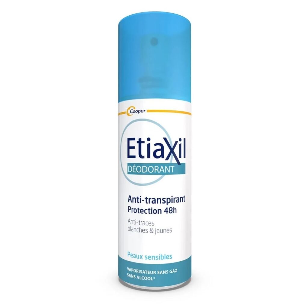 Etiaxil déodorant anti transpirant anti traces. paraplume