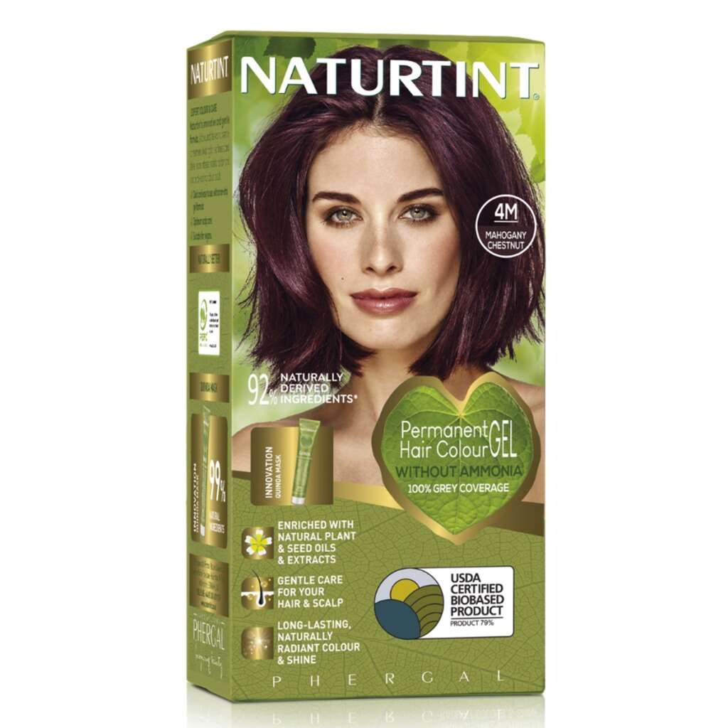 NATURTINT coloration 4M châtain acajou. paraplume