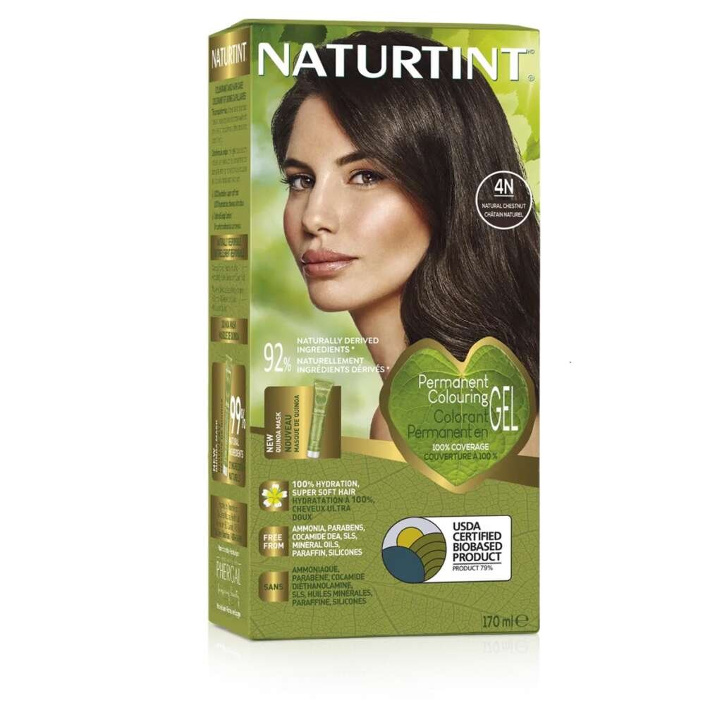 NATURTINT coloration 4N châtain naturel. paraplume