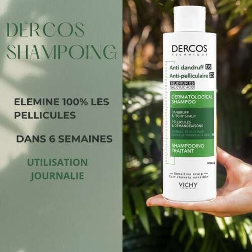 Dercos Technique Anti-Pelliculaire Shampooing Cheveux Gras. paraplume