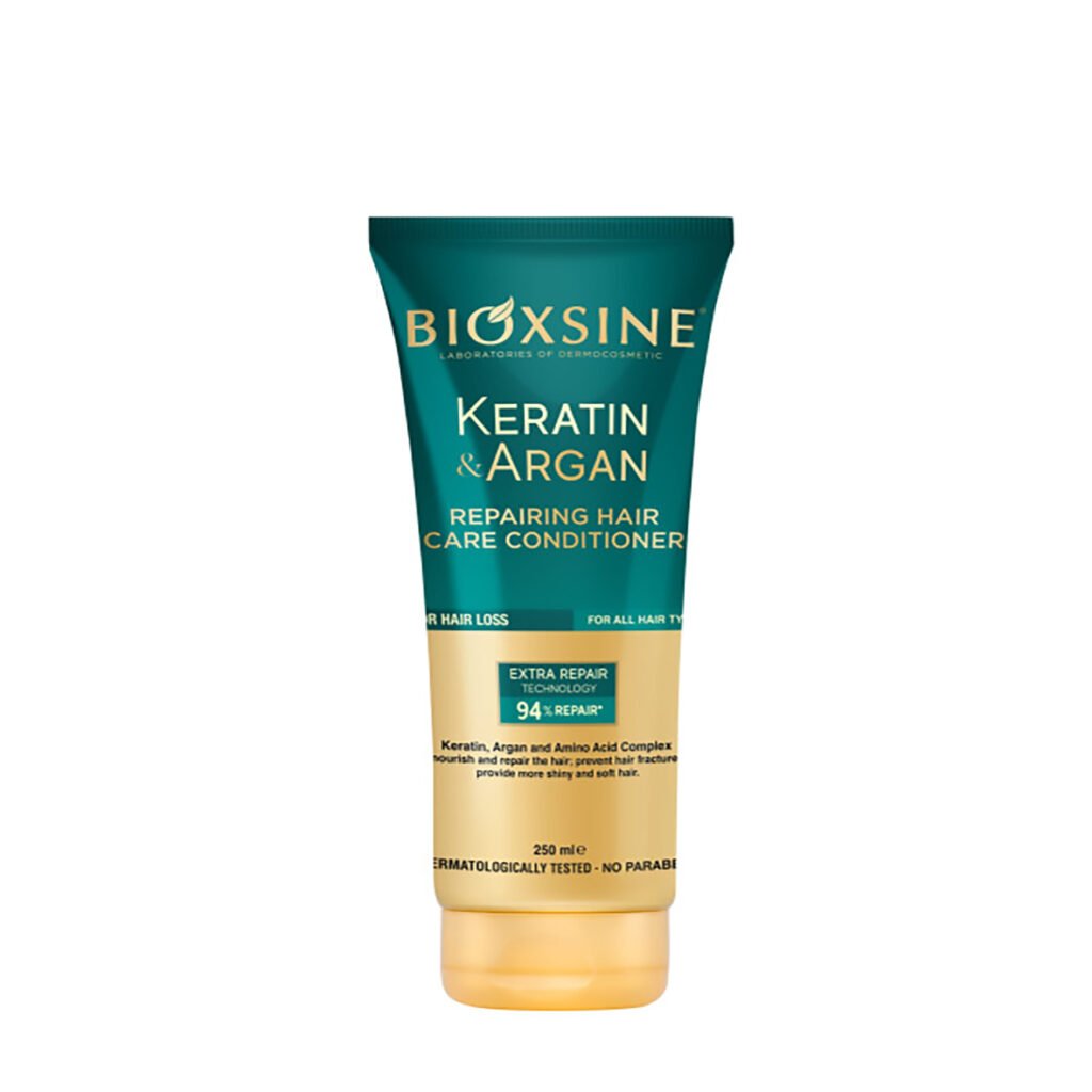 BIOXSINE Après Shampooing Keratin et Argan . paraplume