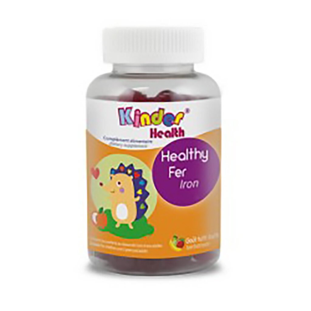 KINDER Health Healthy Fer 30 Gummies. paraplume