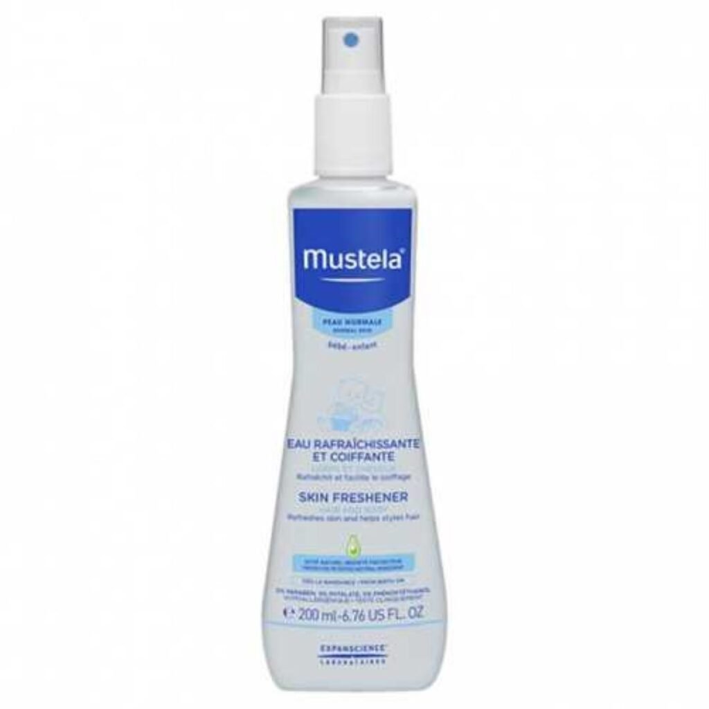 MUSTELA Eau Rafraichissante et Coiffante 200 ML . paraplume