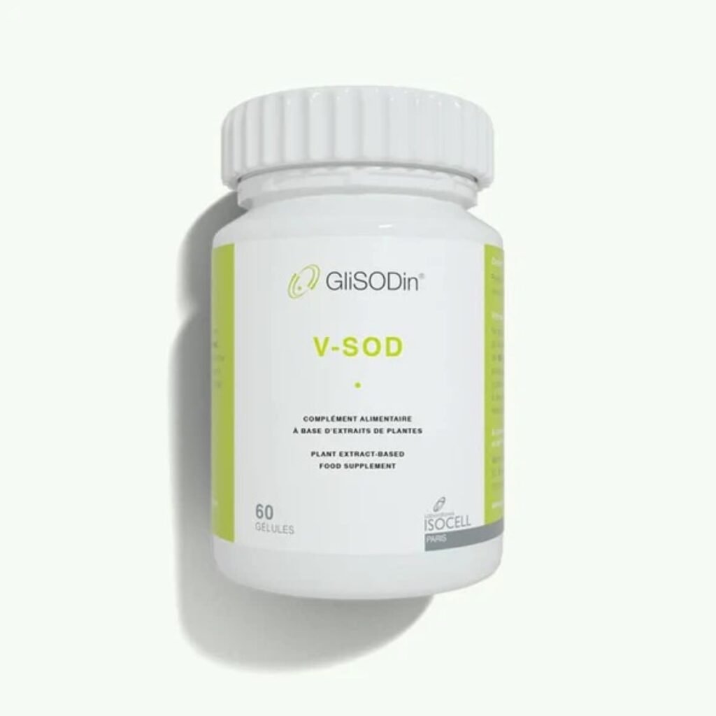 GLISODIN V-SOD 60 Gélules. paraplume