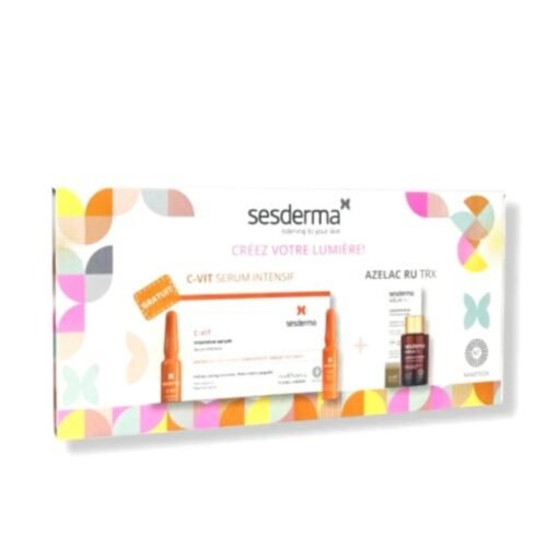 SESDERMA Coffret Azelac RU TRX + C-VIT Sérum Intensif. paraplume