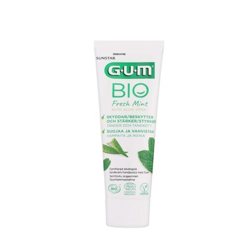 GUM Dentifrice Bio Fresh Mint. paraplume