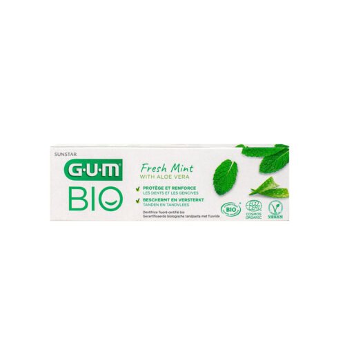 GUM Dentifrice Bio Fresh Mint. paraplume