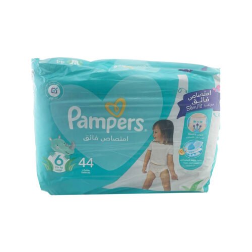 PAMPERS Couches T6, Large 13+ Kg. paraplume