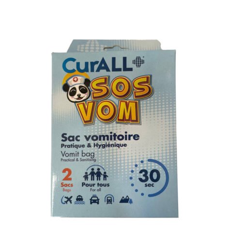 CURALL SOS VOM Sac Vomitoire . Paraplume