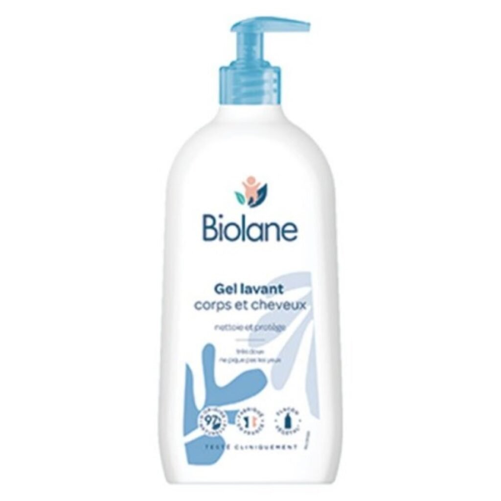 BIOLANE Gel Lavant Corps et Cheveux 750 ml. paraplume