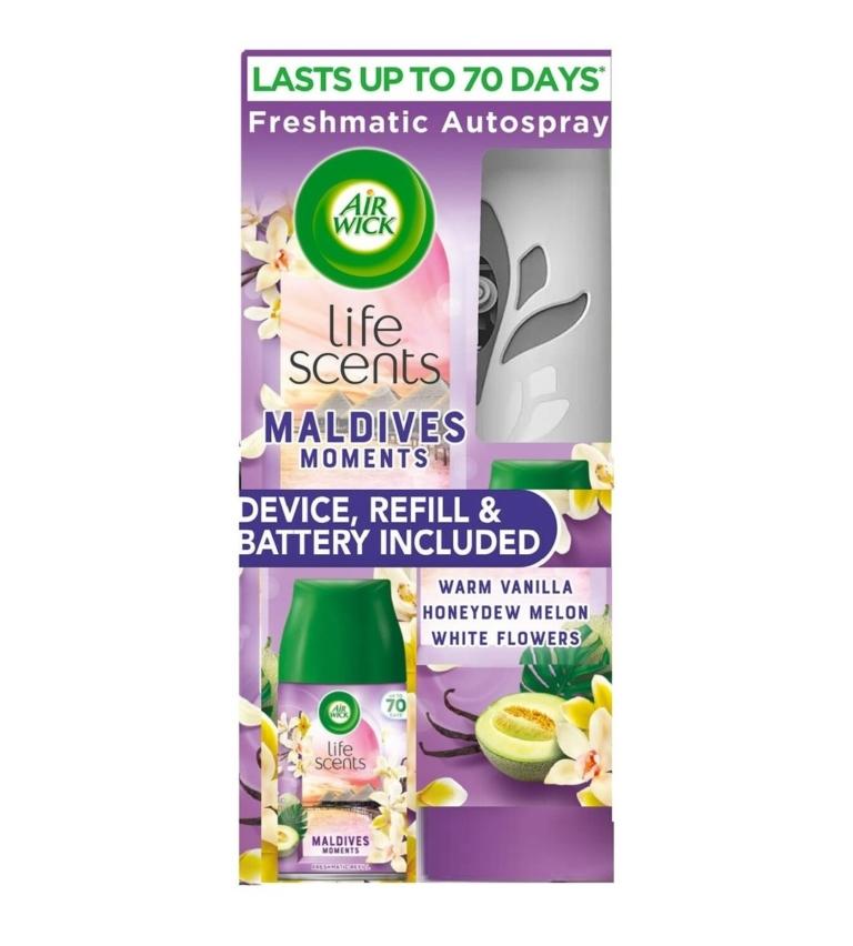 AIR WICK LIFE SCENTS MALDIVES. paraplume