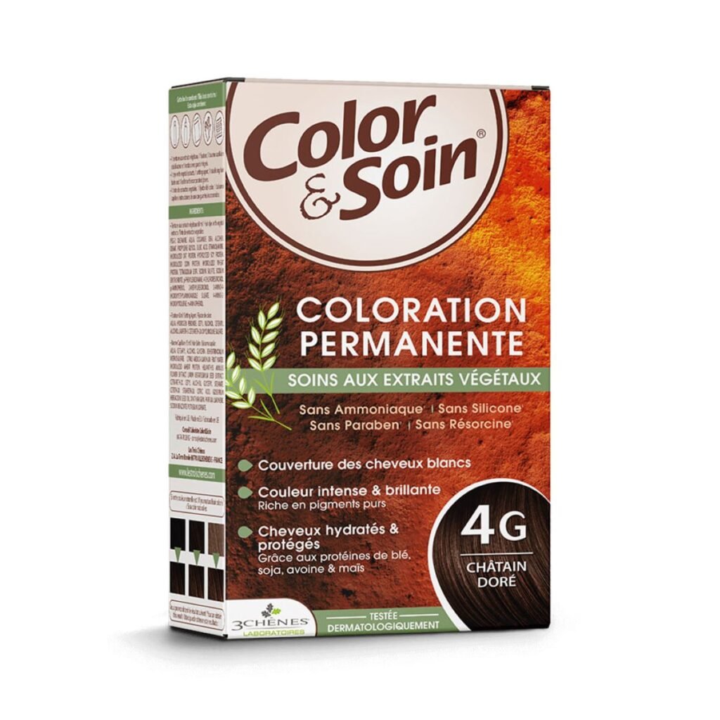 3 CHENES Color&Soin 4G Chatain Doré. Paraplume