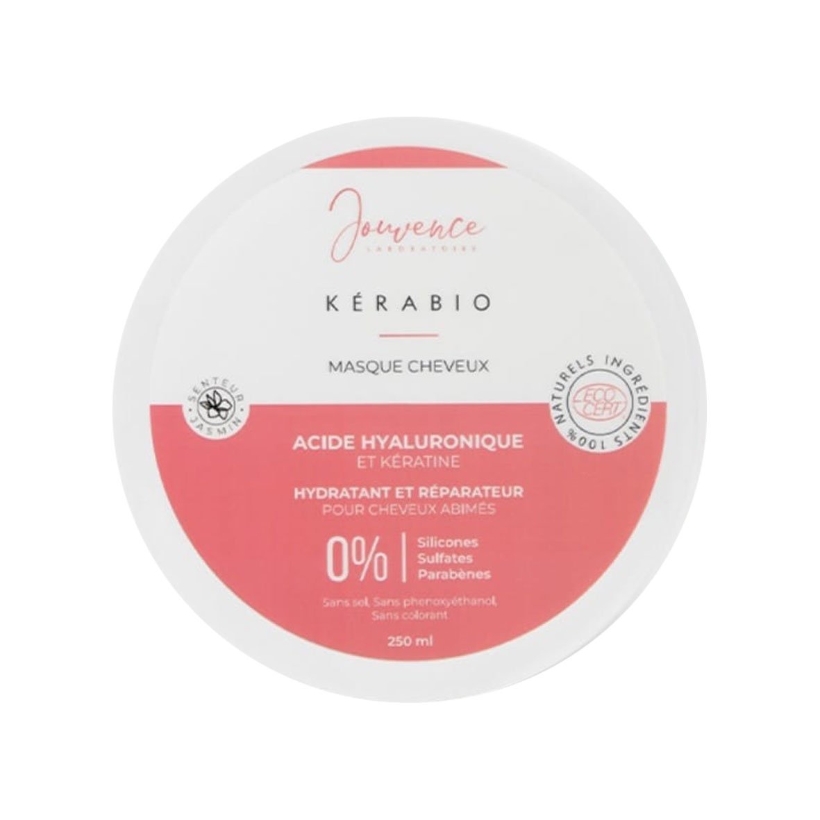 JOUVENCE KERABIO Masque cheveux 250 ML. Paraplume