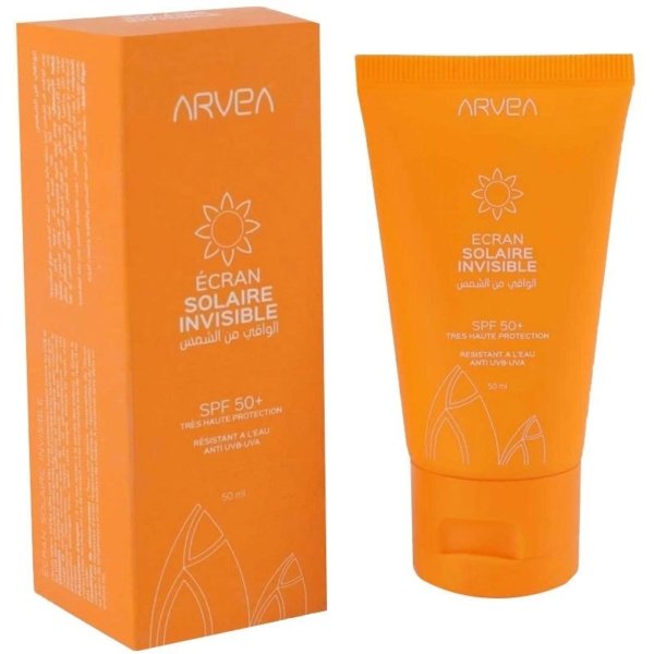 ARVEA Ecran Solaire Invisible SPF 50+ . Paraplume