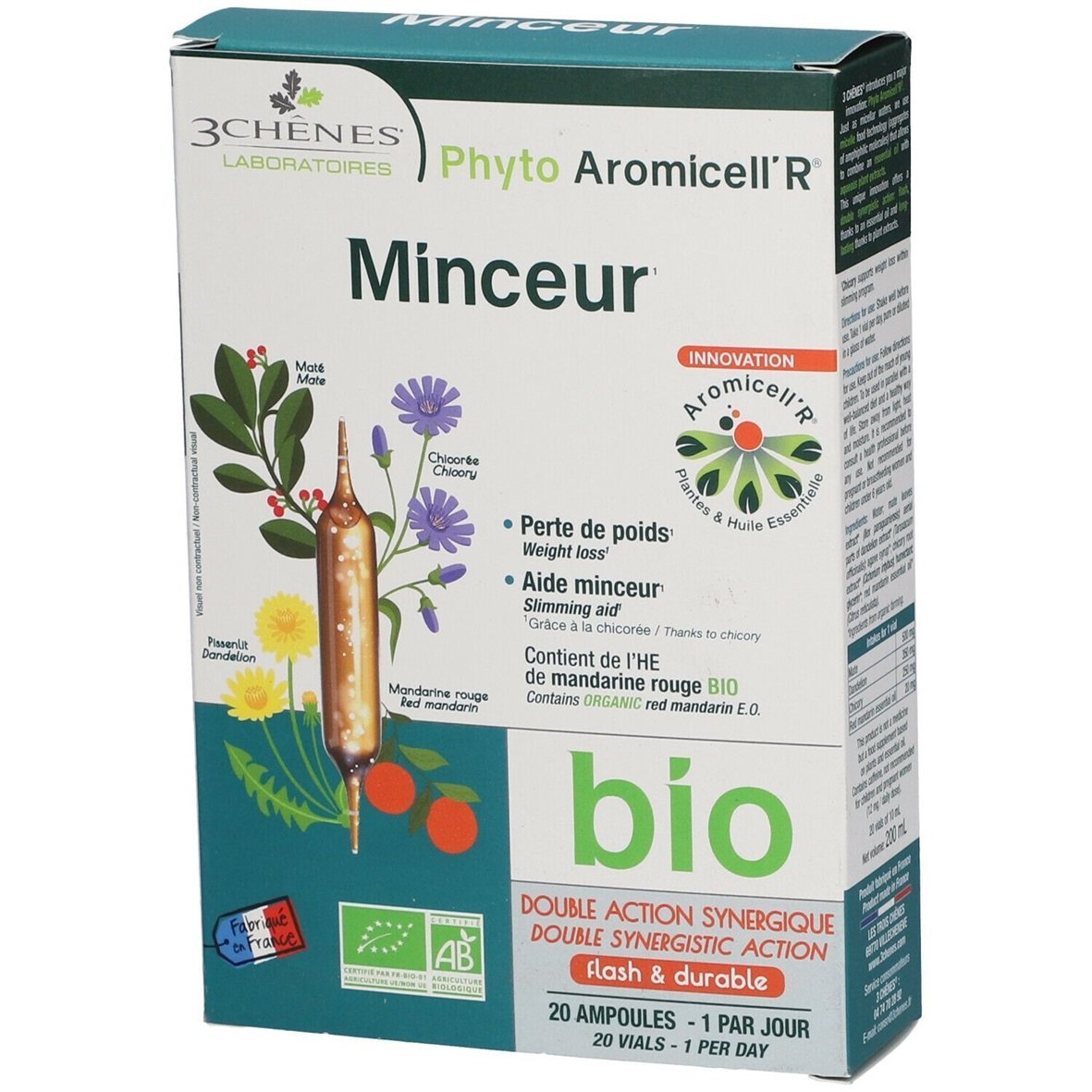 3 chênes minceur. paraplume